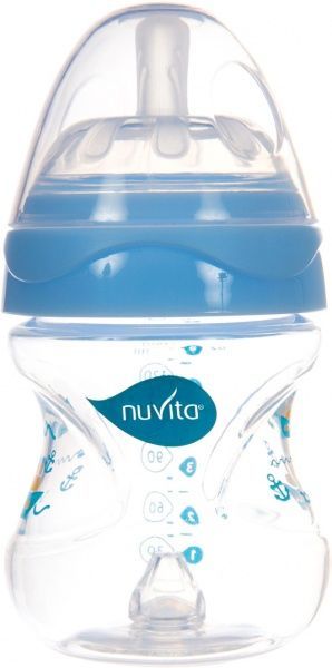 Пляшечка Nuvita Mimic 150 мл NV6010Blue