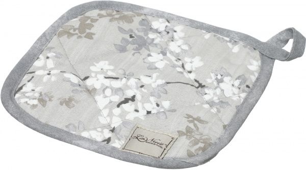 Прихватка Квітка сіра 20x20 см сірий La Nuit 