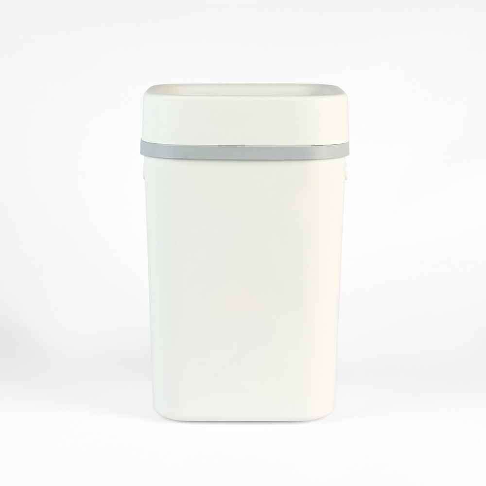 Відро для сміття МВМ 15 л білий/сірий BIN-25 15L WHITE/GRAY