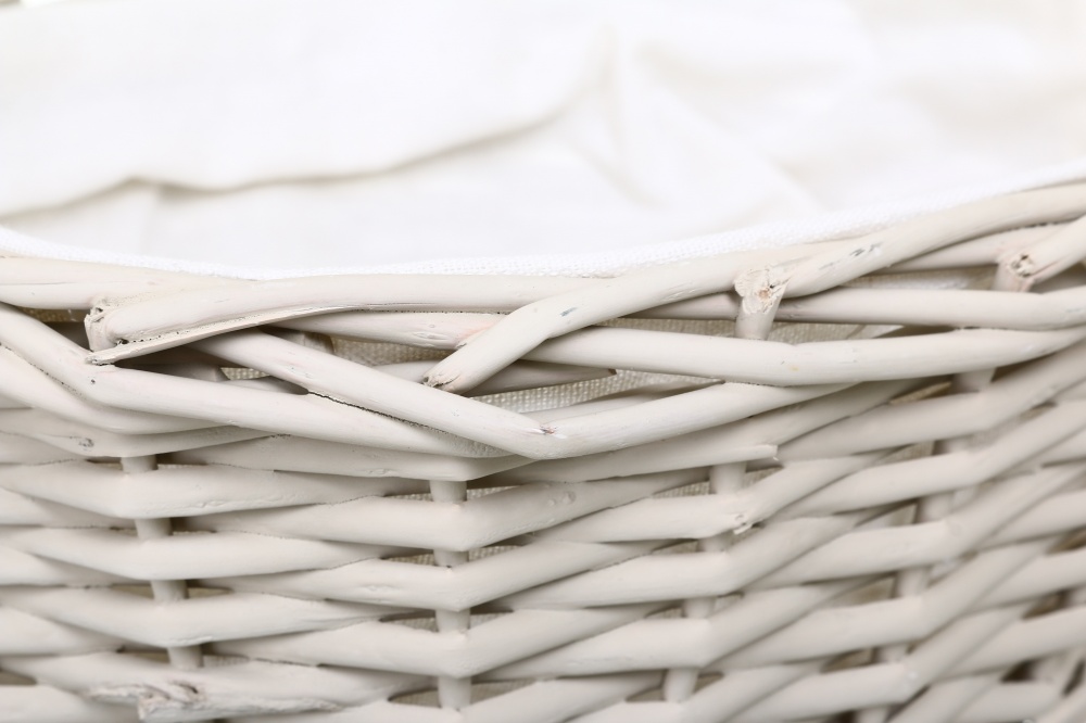 Корзинка плетеная с текстилем 34х24х12/30 см RL24-23T/1-3