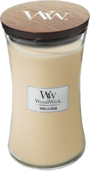 Свічка ароматична Large Vanilla Bean 609г Woodwick