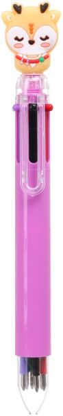 Ручка детская Лесные звери 6 в 1 в ассортименте 