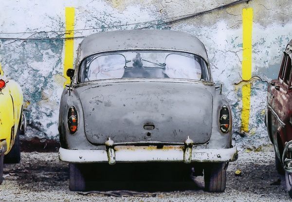 Картина Ретро автівки 125x50 см Styler GL-02032 