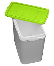 Контейнер изотермический Adriatic 24 л серый с салатовым 