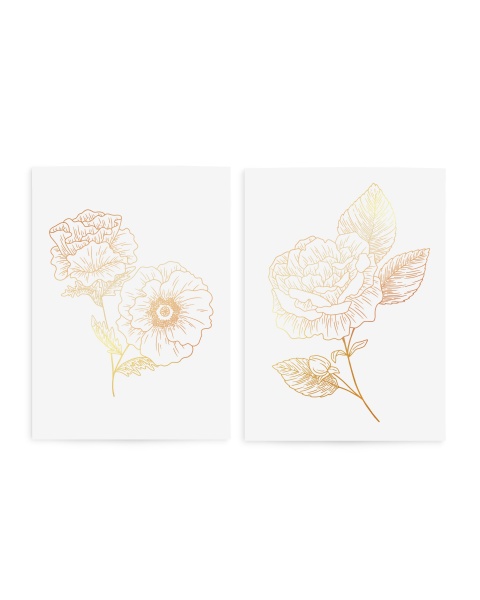 Тату тимчасове TATTon.me Gold Flower Set