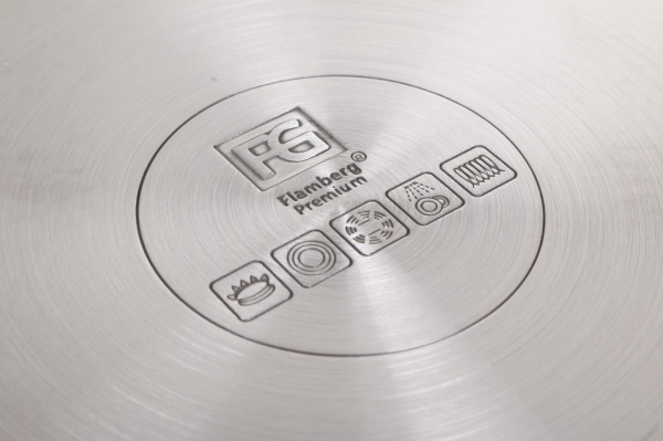 Ковш с крышкой Nature 16 см 1,8 л Flamberg Premium