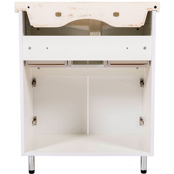 Тумба напольная Aqua Rodos Омега с умывальником Frame 70 см