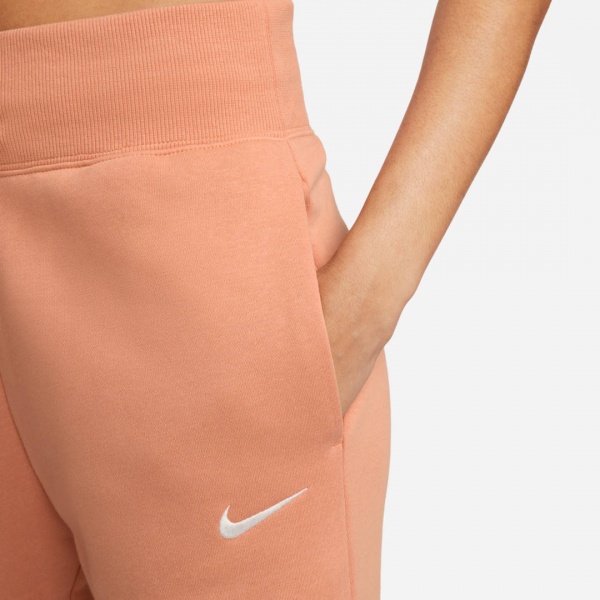 Брюки Nike W NSW PHNX FLC HR PANT STD DQ5688-225 р. XS коричневый