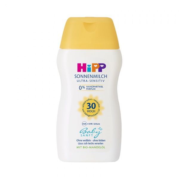 Молочко солнцезащитное Hipp Babysanft SPF30 50 мл
