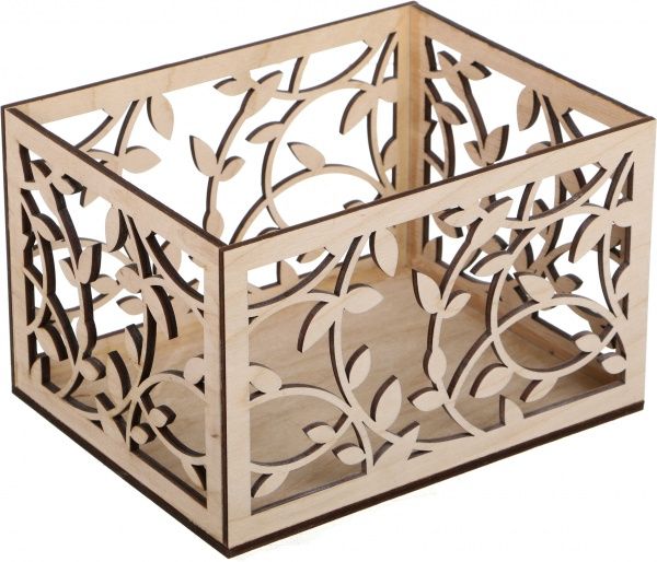 Кашпо декоративне Липове гілля 19*15*11,6 см