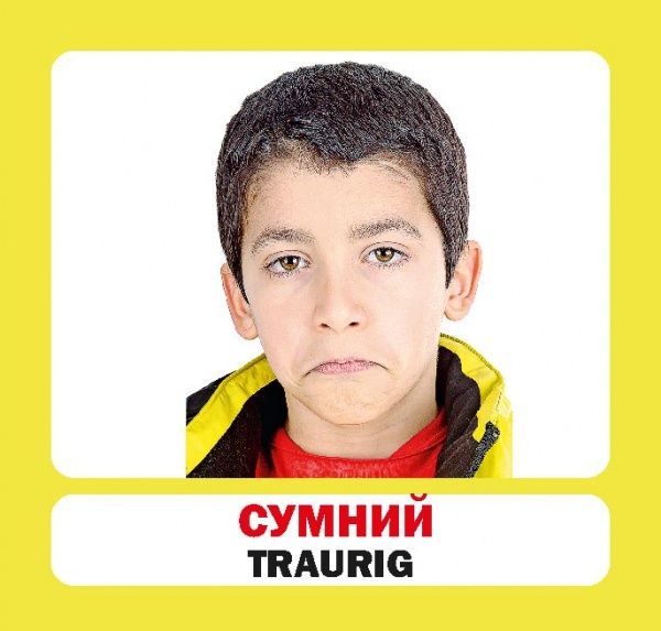 Книга «Навчальний посібник. Емоції . нім-укр»