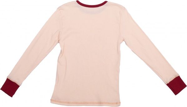 Піжама для дівчаток Фламінго р.128 помаранчевий/червоний 