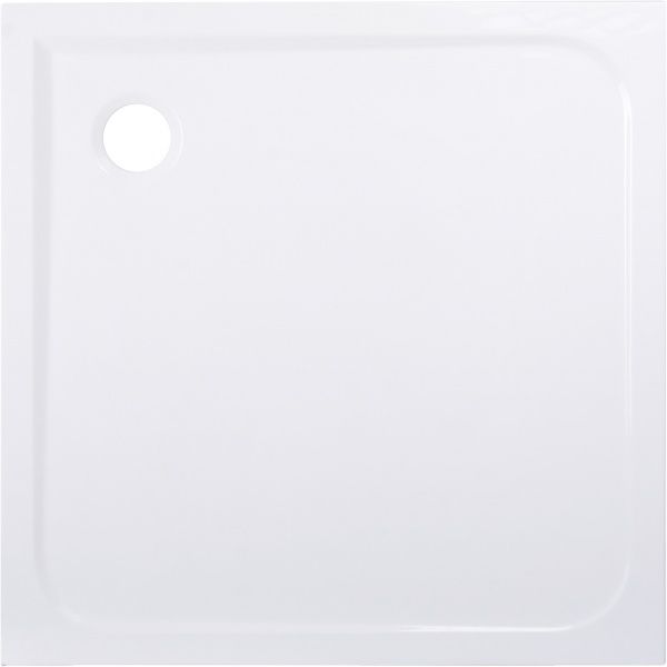 Піддон душовий ScandiSPA SIF зі штучного мармуру 900Х900X30 мм квадратний білий