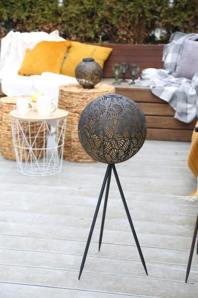 Світильник на сонячній батареї Luxform Samba IP44 чорний 26151.000.00 