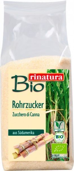Цукор Rinatura Тростинний органічний 500 г (4013200256845) 500 кг 500 г