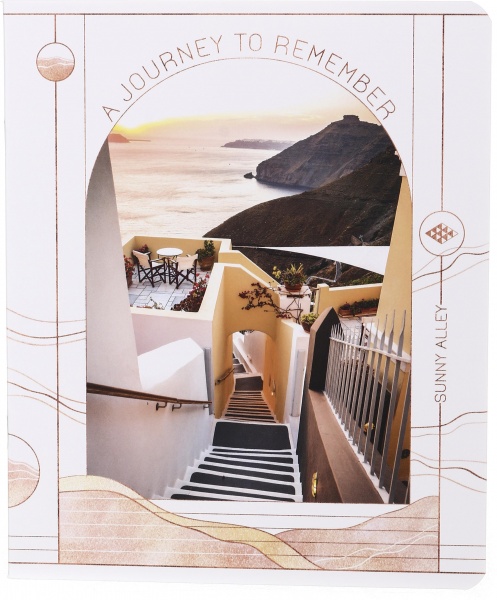 Зошит шкільний уф-лак 48 аркушів у лінійку в асортименті Мрії збуваються