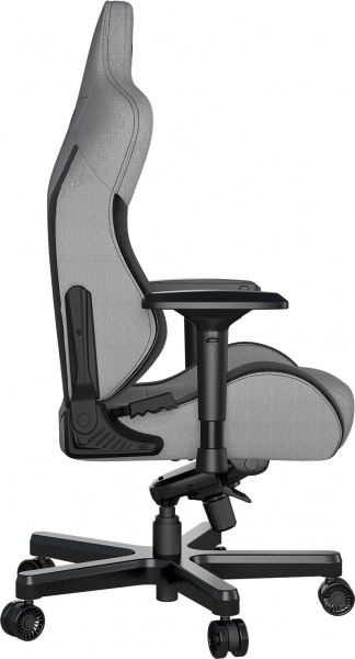 Крісло Anda Seat T-Pro 2 Grey/Black Size XL (AD12XLLA-01-GB-F) сірий/чорний 