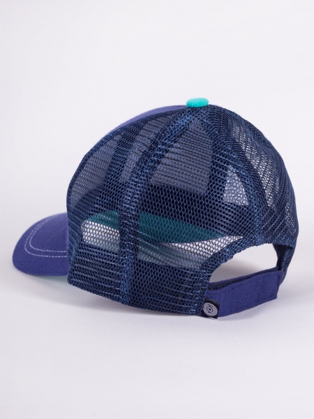 Кепка для мальчиков YO! р.46-50 синий CZD-0624C 