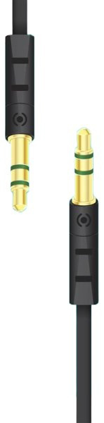 Кабель Piko CB-AB11 AUX 1 м чорний (1283126489150)