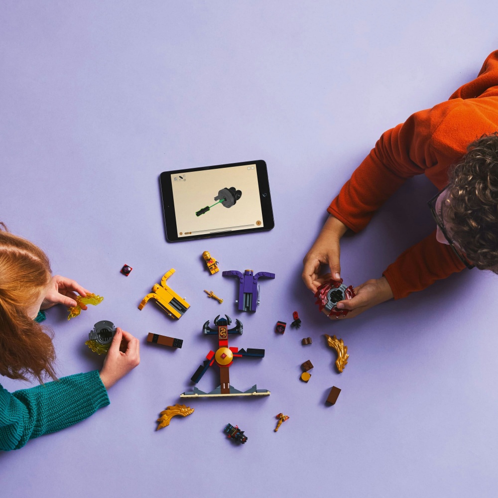 Конструктор LEGO NINJAGO Бойовий набір дракона Спін-джитсу 71826