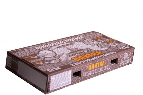 Плитка KLVIV піщаник Тигрова долина (90214551) 30 мм 0,5 кв.м