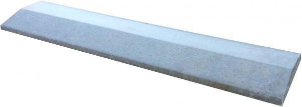 Крышка на забор 210x1000x35 мм серый ЕПК МОДЕРН 