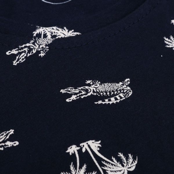 Футболка для хлопчиків Фламінго р.134 темно-синій 864-124 