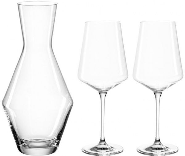 Набор для вина Puccini графин 2 бокала 3 шт. Leonardo 