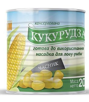 Кукуруза консервированная GStream 116071 200 г чеснок