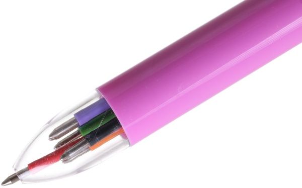 Ручка детская Лесные звери 6 в 1 в ассортименте 