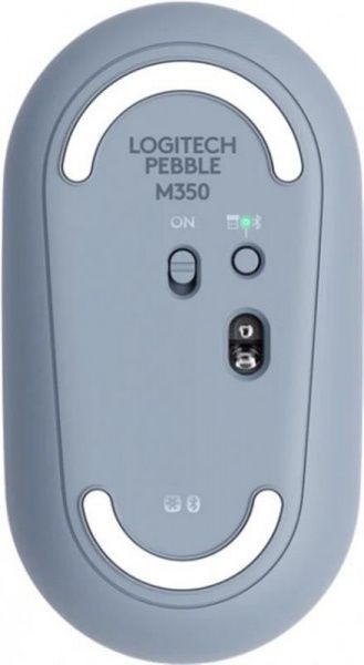Мышка Logitech Pebble M350 Blue grey (L910-005719)