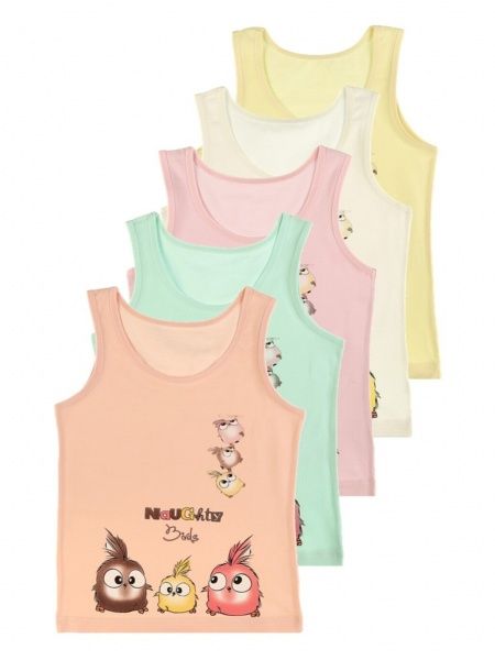 Майка детская для девочки Donella 4971TC р.98-104 в ассортименте 