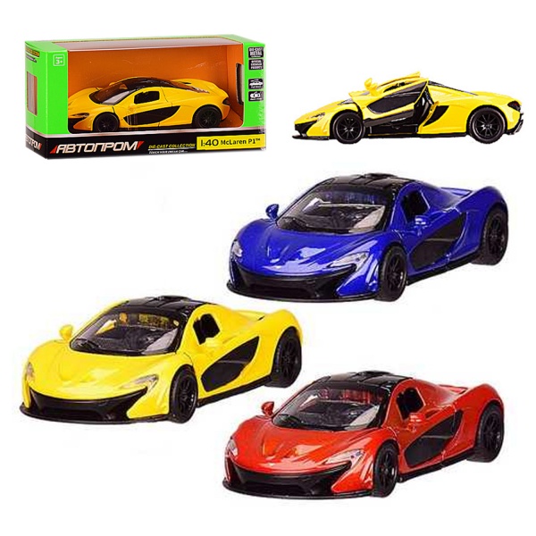 Автомодель Автопром 1:40 Mclaren P1 в асортименті 4336