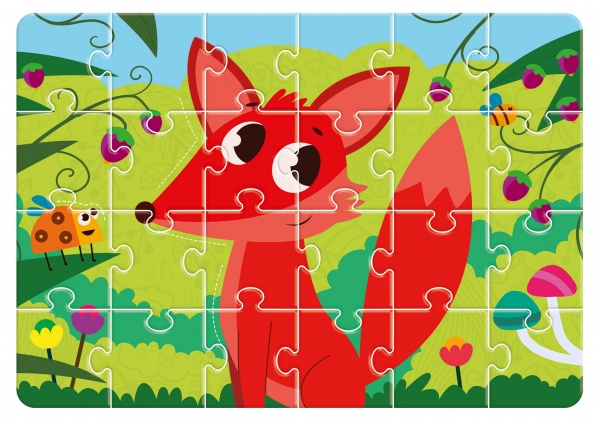 Игра настольная Roter Kafer Пазлы Лисичка RK1130-03