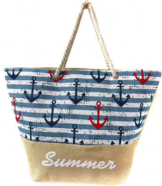 Сумка пляжна Luna різнокольоровий Summer Boats