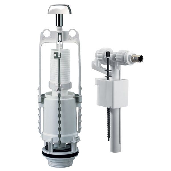 Кнопочная модель сливного механизма Siamp Storm 22200P