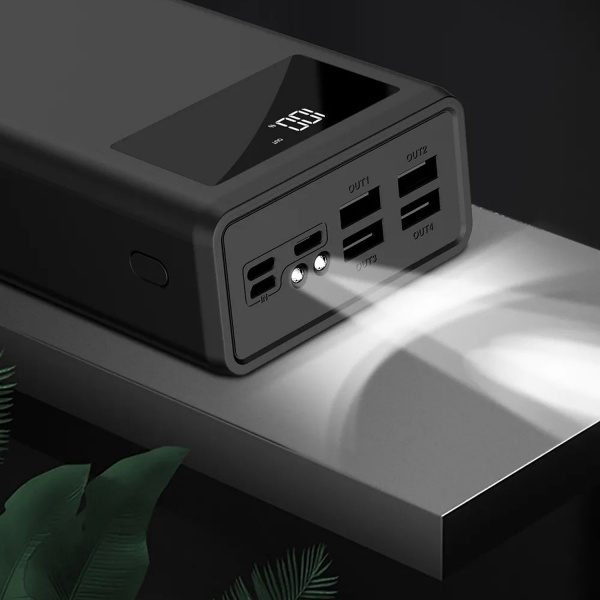 Зовнішній акумулятор (Powerbank) Xo 30000 mAh black (PR123 30000mAh black) 