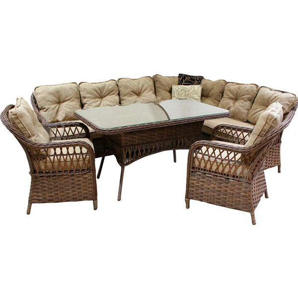 Комплект мебели Bella Vita Эдвард 12 коричневый 