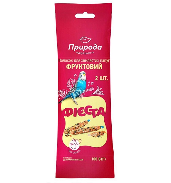 Корм Фієста Колосок фруктовий 100 г PR740232