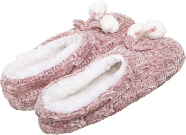 Обувь домашняя La Nuit Пом-пом шинил р. 36/38 розовый 