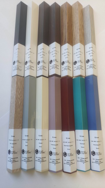 Кутник алюмінієвий АЛЮПРО 15x15x1,5 мм 2710 мм синьо-блакитний