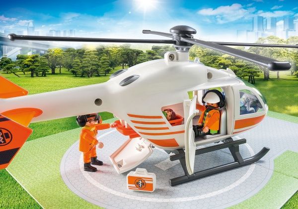 Конструктор Playmobil Рятувальний вертоліт 70048