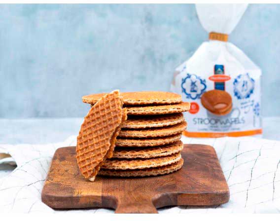 Вафли Daelmans Голландские с карамельной начинкой 290 г 8713621850597 