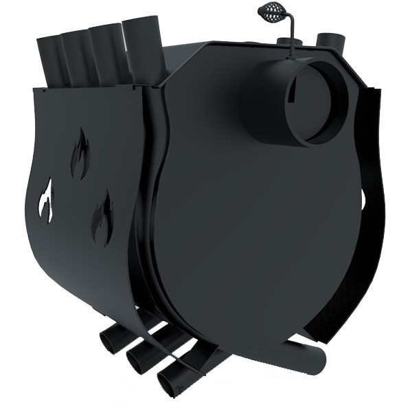 Булерьян Vesuvi тип 01 с варочной поверхностью + стекло и защитный кожух 