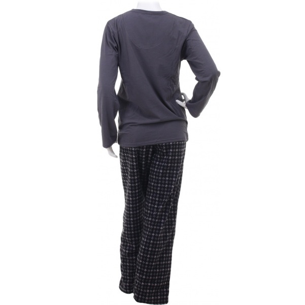 Костюм домашний мужской La Nuit Basic Check р. L светло-серый 