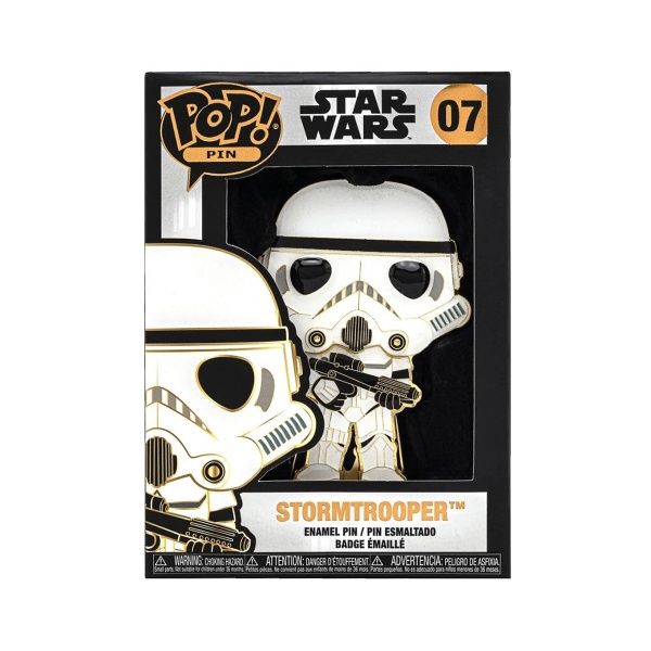 Игрушка Funko Pop! Пин серии Звездные войны Штурмовик с оружием STPP0007 
