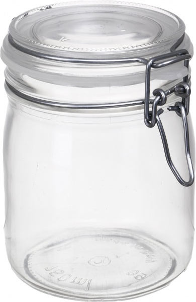 Банка для сыпучих с бугельной крышкой 0,75 л Borgonovo