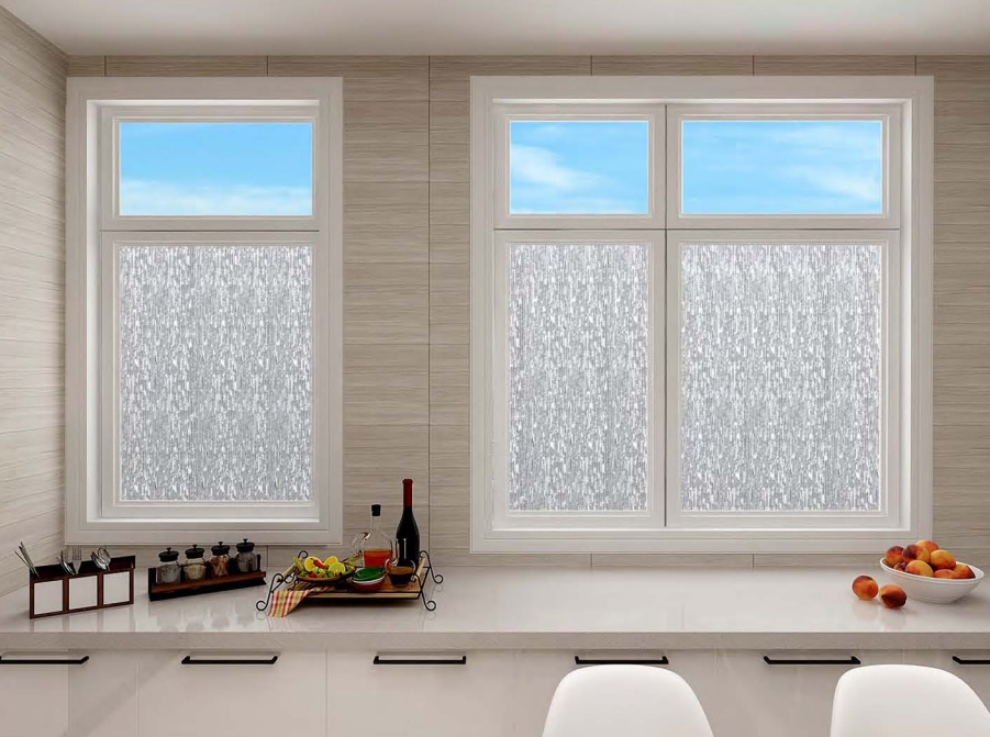 Плівка вітражна статична Bella Vita TM343-001 прозора 0,7x3 м