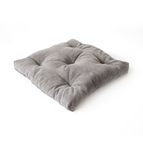 Подушка декоративная Венера серая 400х400 мм