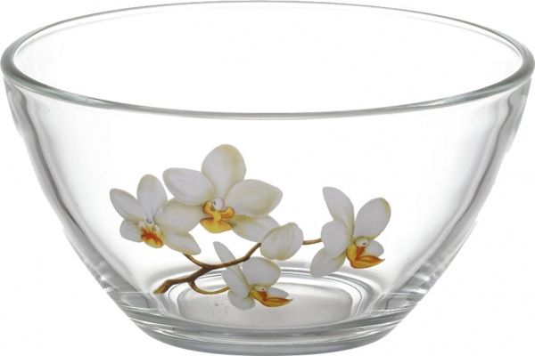 Набор салатников Орхидея 13 см 3 предмета Galleryglass